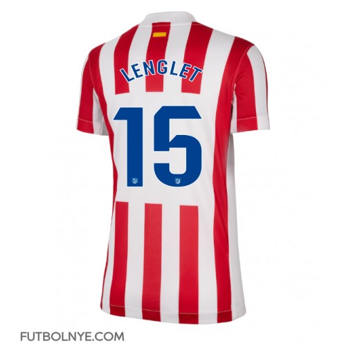 Camiseta Atletico Madrid Clement Lenglet #15 Primera Equipación para mujer 2025-26 manga corta